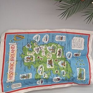 Vintage Irish Linen Bankmore Tea Towel Ireland NWOT 1980…